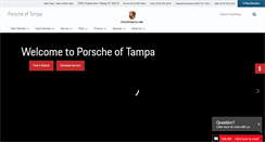 Desktop Screenshot of porscheoftampa.com